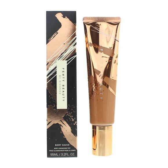 Fenty Beauty Body Sauce Body Luminizing Tint - Hunnie Hunnie - 3.2 fl oz / 95 ml - Picture 1 of 7